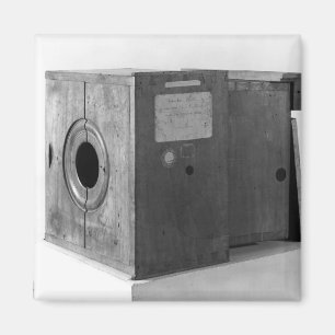 Camera van Joseph Nicephore Niepce, c.1816-22 Magneet