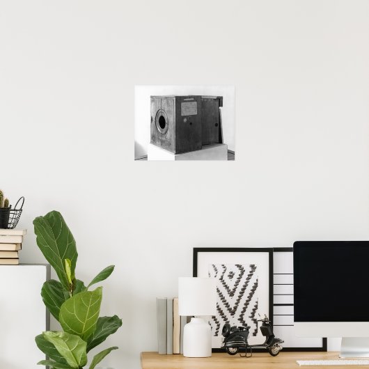 Camera van Joseph Nicephore Niepce, c.1816-22 Poster (Thuiskantoor)