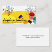 Camera | Verf | Ontwerper | Creatief Visitekaartje (Voorkant / Achterkant)