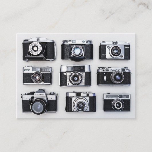  camera visitekaartje (Voorkant)