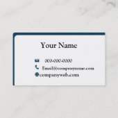 Camera Visitekaartje (Achterkant)