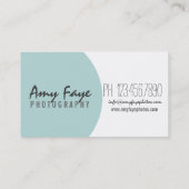 Camera-Visitekaartjes | Fotografie Visitekaartje (Achterkant)