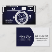 Camera-Visitekaartjes | Fotografie Visitekaartje (Voorkant / Achterkant)
