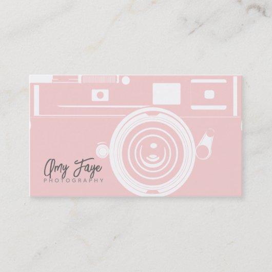 Camera-Visitekaartjes | Fotografie Visitekaartje (Voorkant)