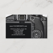 Camera-Visitekaartjes Visitekaartje (Achterkant)