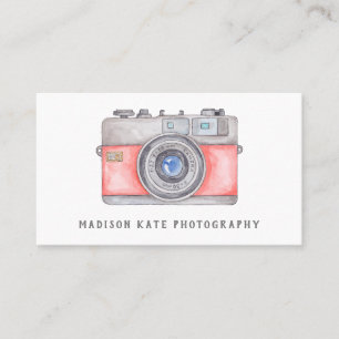 camera-Visitekaartjes Visitekaartje