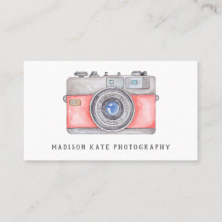 camera-Visitekaartjes Visitekaartje