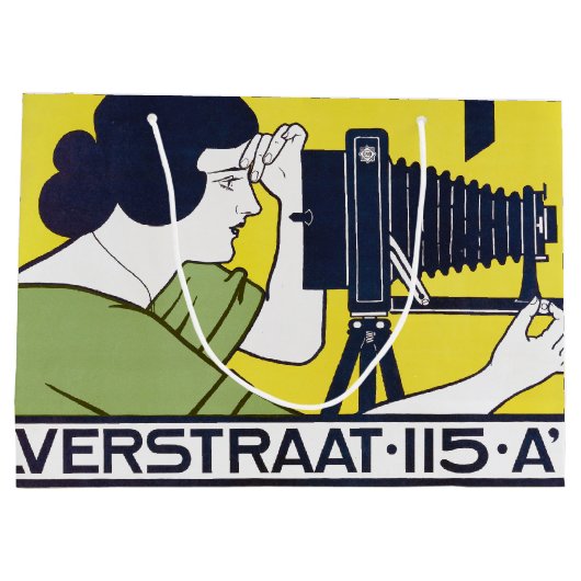 Camera Vrouw, Fotograaf, Van Caspel Groot Cadeauzakje (Achterkant)