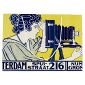 Camera Vrouw, Fotograaf, Van Caspel Groot Cadeauzakje (Achterkant)