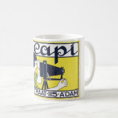 Camera Vrouw, Fotograaf, Van Caspel Koffiemok (Voorkant rechts)