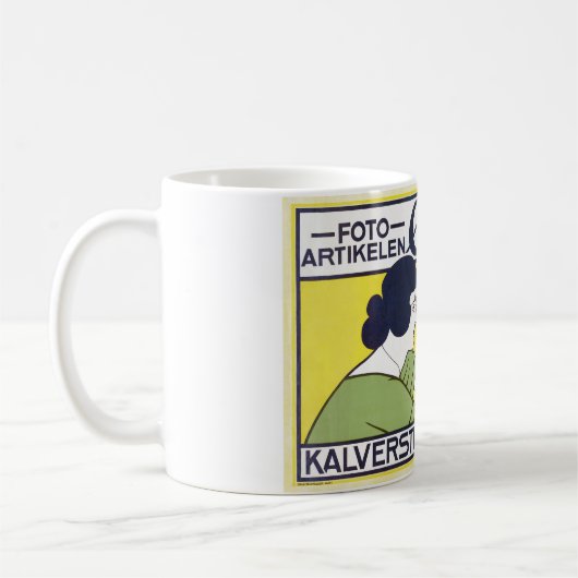 Camera Vrouw, Fotograaf, Van Caspel Koffiemok (Links)