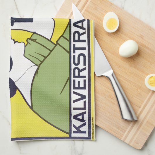 Camera Vrouw, Fotograaf, Van Caspel Theedoek (Quarter Fold)