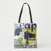 Camera Vrouw, Fotograaf, Van Caspel Tote Bag (Voorkant)