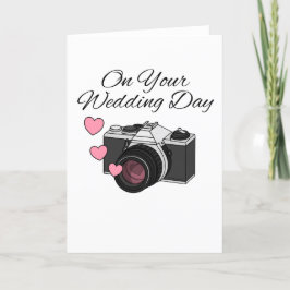  Camera Wedding Kaart Fotograaf