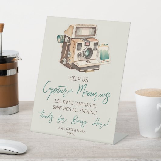  Camera Wegwerp Camera Gebruiksaanwijzing Reclamebord Met Voetstuk (Insitu)
