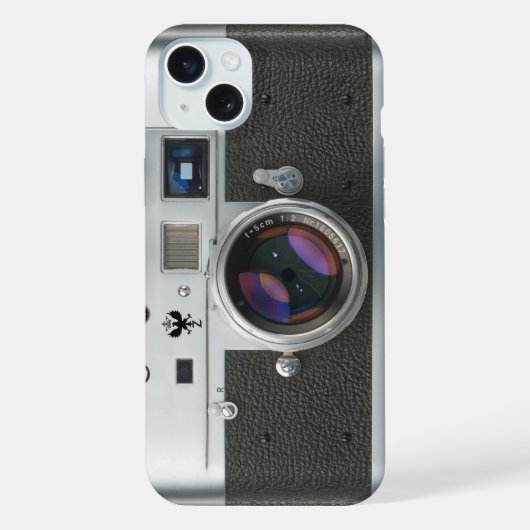 Camera: Z-004 iPhone Hoesje (Achterkant)