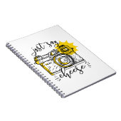 camera zeg gewoon kaas notitieboek (Rechterzijde)