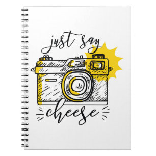 camera zeg gewoon kaas notitieboek
