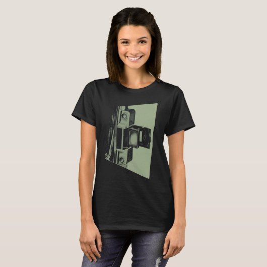  camera zoeker t-shirt (Voorkant volledig)