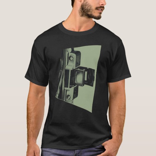 camera zoeker t-shirt (Voorkant)