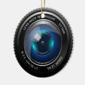 Camera Zoom Lens Fotografie Keramisch Ornament (Links)