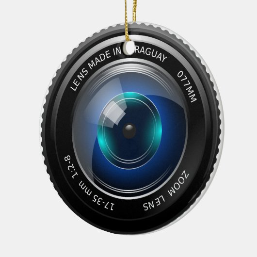 Camera Zoom Lens Fotografie Keramisch Ornament (Links)