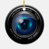 Camera Zoom Lens Fotografie Keramisch Ornament (Achterkant)