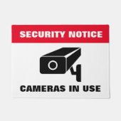Camerabewaking vloerkenteken deurmat (Voorkant)