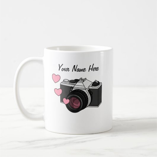  camerafotograaf Custom Wedding Mok (Links)
