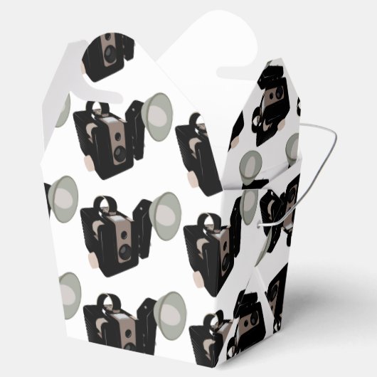  camerakaart bedankdoosjes (Geopend)