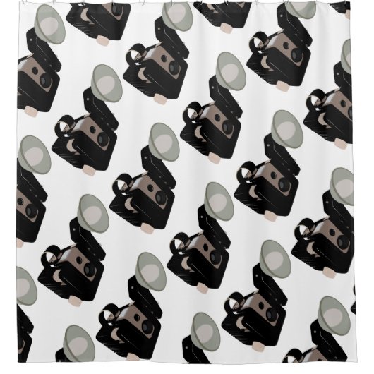  camerakaart douchegordijn (Voorkant)