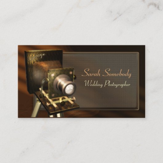  camerakaart visitekaartje (Voorkant)