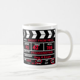 Camerakloeistof voor beweging koffiemok