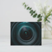 cameralens briefkaart (Staand voorkant)