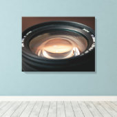  cameralens canvas afdruk (Insitu (Houten vloer))