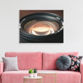  cameralens canvas afdruk (Insitu (Woonkamer))