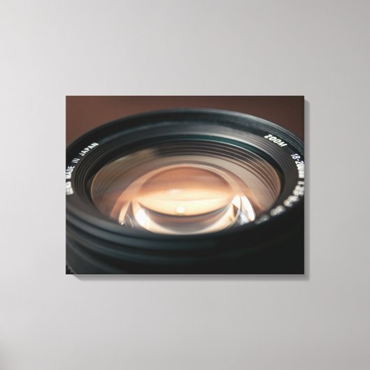  cameralens canvas afdruk (Voorkant)