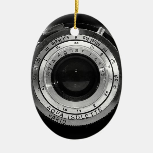  cameralens keramisch ornament (Voorkant)