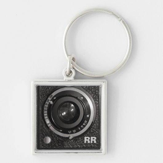 cameralens op een Sleutelhanger (Voorkant)