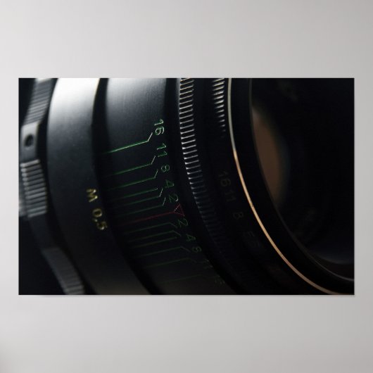 cameralens poster (Voorkant)