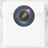 Cameralens Ronde Sticker (Tas)