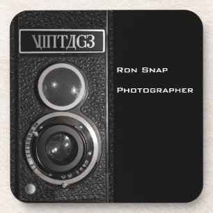 cameralens Set van 6 Drinken Onderzetters