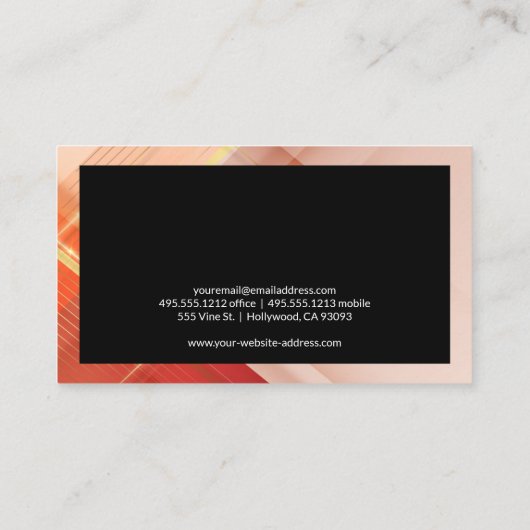 Cameraluik Logo Visitekaartje (Achterkant)