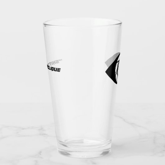 Cameraman Glass Tumbler - De Shutterclique (Rechts)