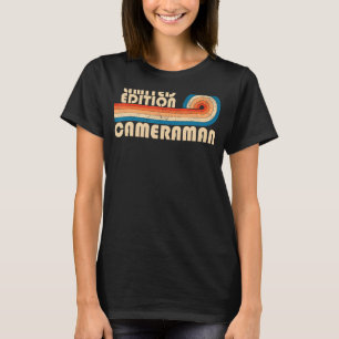CAMERAMAN Grappige Functie Beroep Verjaardagswerk T-shirt