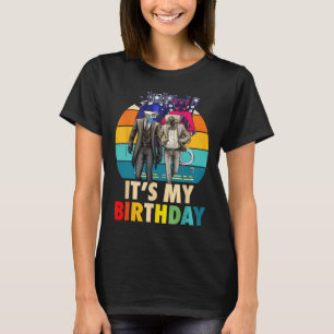 Cameraman Het is mijn verjaardag  T-shirt