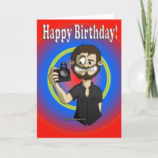 cameraman kaart (Voorkant)