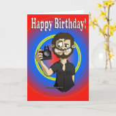 cameraman kaart (Gele Bloem)