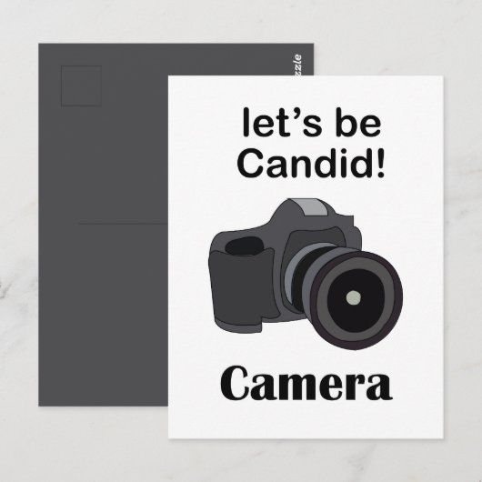Cameraman Straatkijker Fotograaf Briefkaart (Voorkant / Achterkant)