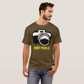 CAMERAMAN T-SHIRT (Voorkant volledig)
